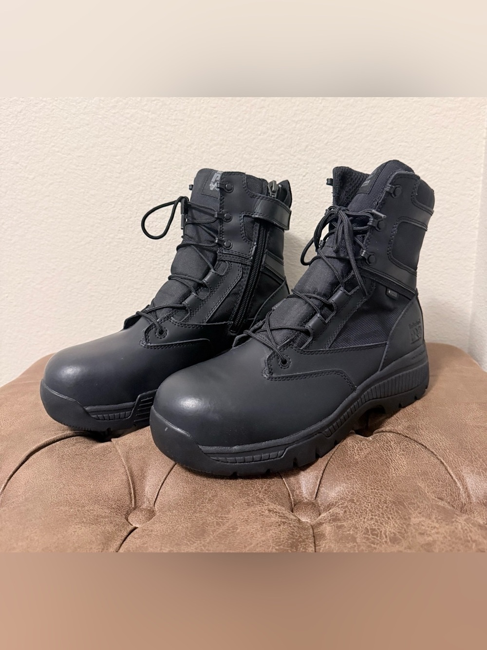 Timberland Men's ProValor Waterproof Composite Toe Safety Work Boots, Size 8.5